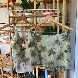 Princess Polly Mauro Set Green Multi